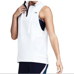 NWT Under Armour Mixed Media Woven Vest XL